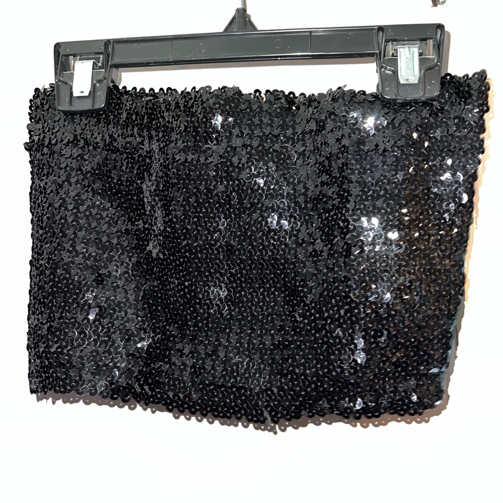 Primark Sequin Black Top